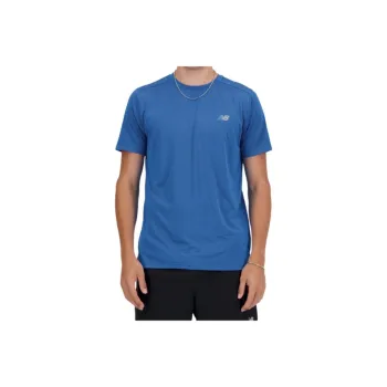 New Balance T Shirts Men Blue