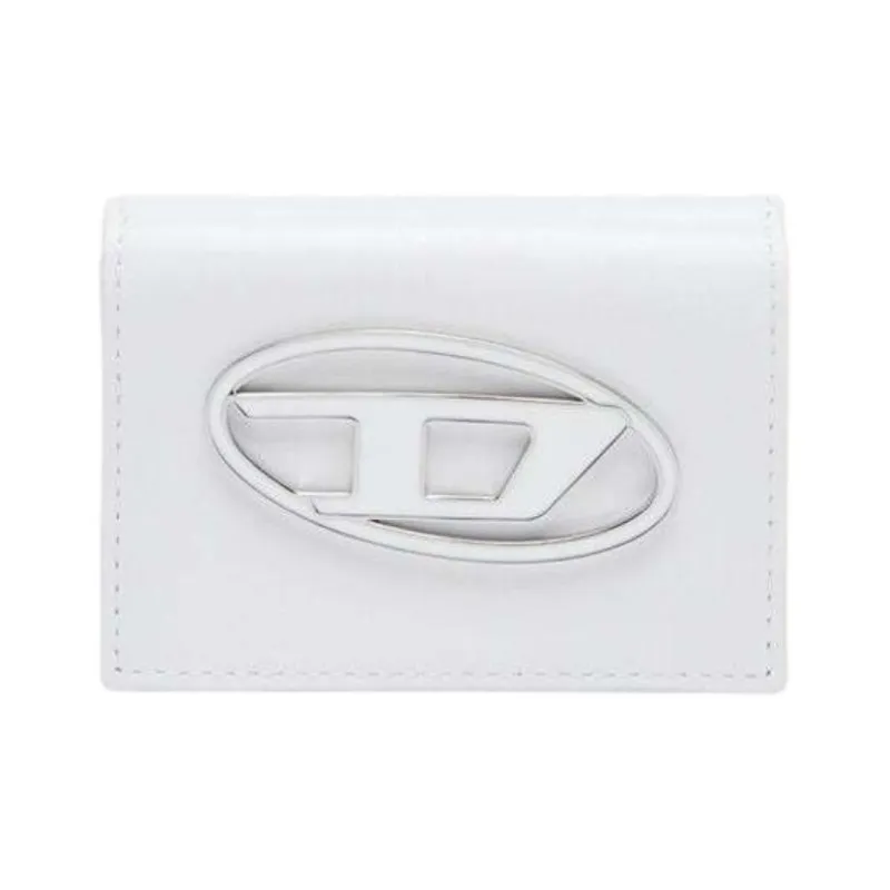 DIESEL Cow Leather Wallet Women's White-0