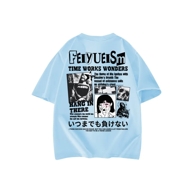 Feiyue T Shirts Unisex-16