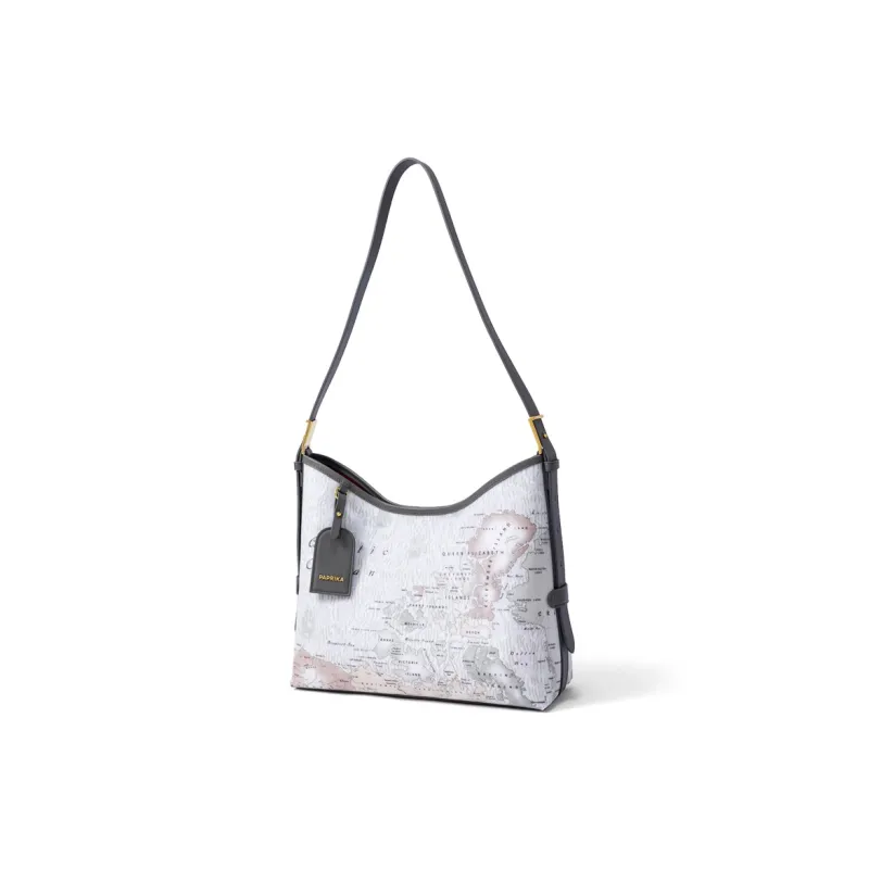 PAPRIKA Cow Leather Shoulder Bag Regular Women's Multicolor-15