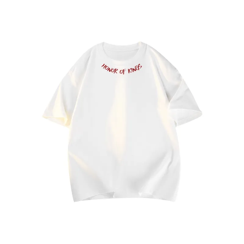 HONOR OF KINGS Short Sleeved T Shirts Slogan Section Unisex-34