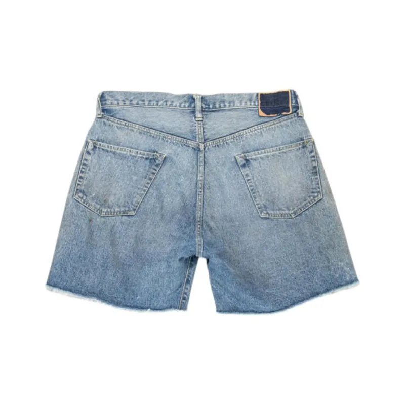 Bowwow SS25 DENIM CUT OFF SHORTS Denim Shorts Unisex-1