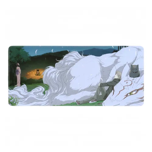 DANYIN Extra Large 'Tenshi No Yōkai' Table Mats For E Sports Gaming Computer Keyboard Men's Anime Home Use Mouse Pads