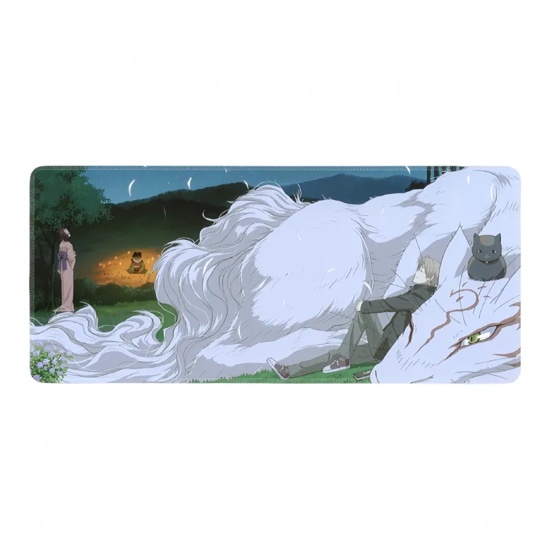 DANYIN Extra Large 'Tenshi No Yōkai' Table Mats For E Sports Gaming Computer Keyboard Men's Anime Home Use Mouse Pads-0