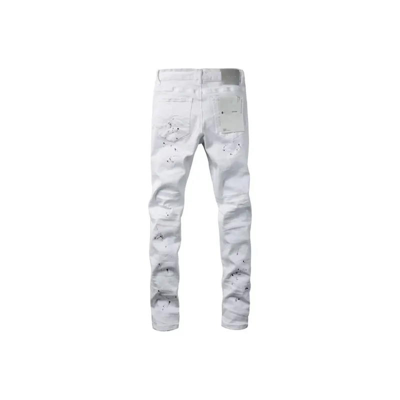 RASHOMONG Jeans Unisex White-1