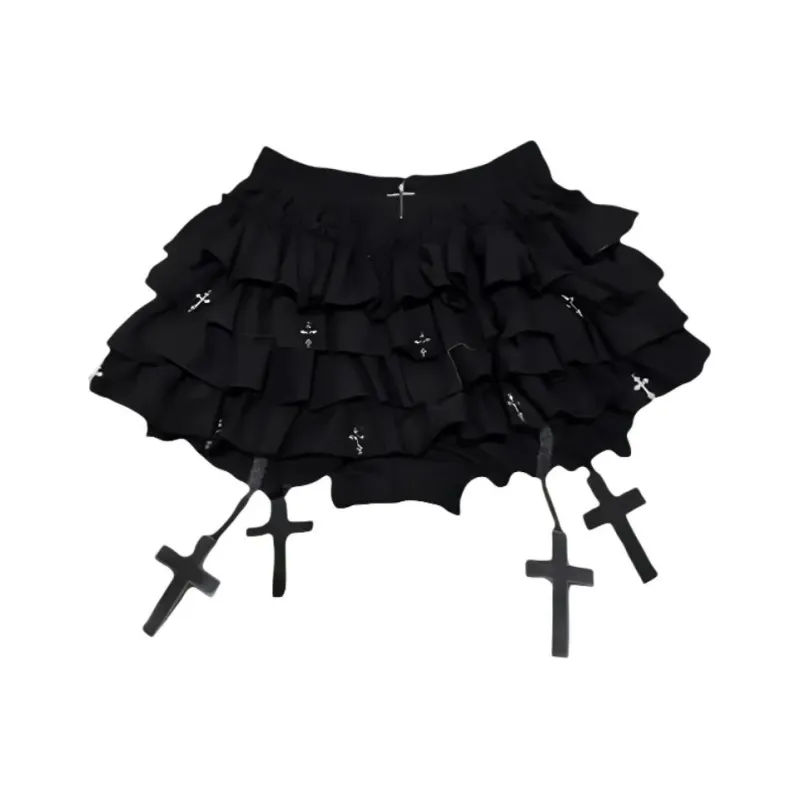 Gentle Welcome Casual Short Skirts Women's-0