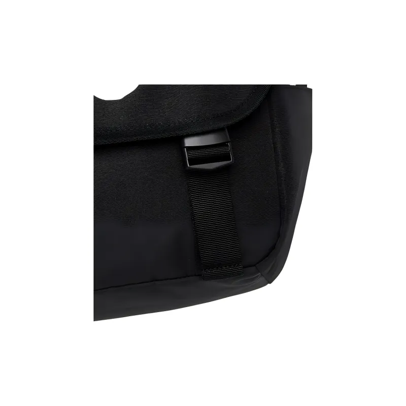 Lee Polyester Messenger Bag, Shoulder Bag Unisex Black-3