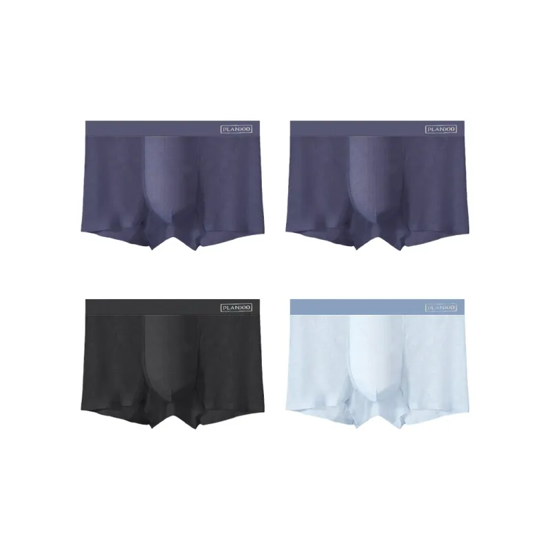 PLANDOO Underpants Men's 4 Pack-0