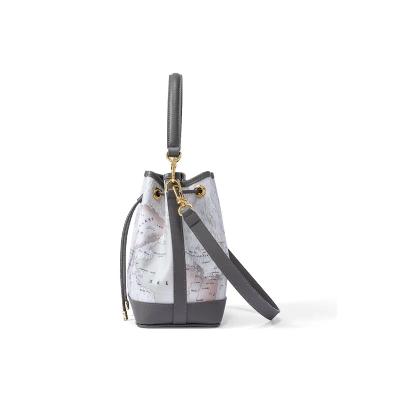 PAPRIKA Cow Leather Crossbody Bucket Handbag Women's Multicolor-14