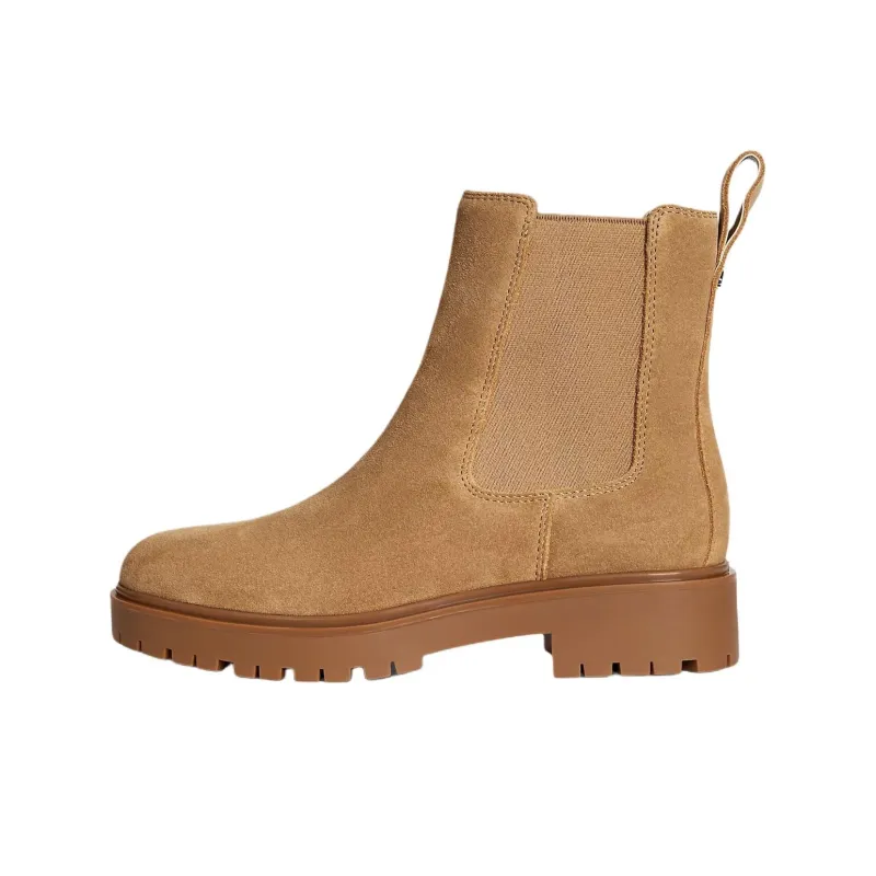 LAUREN RALPH LAUREN Allyson Chelsea Boots 3cm Women's Camel-0