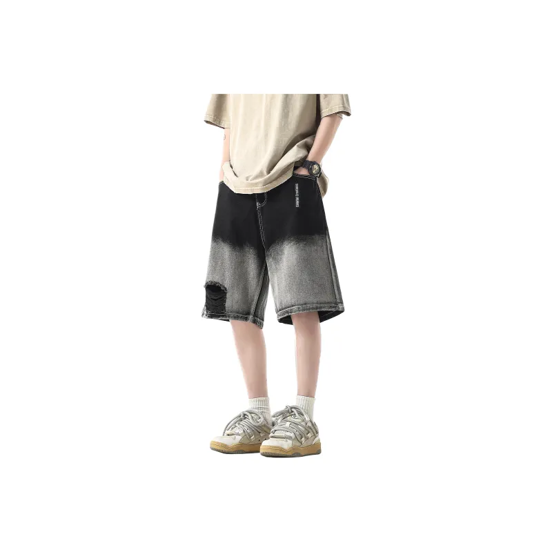Colorful Creations Denim Shorts Unisex-10