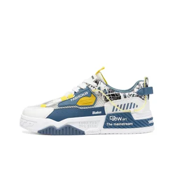BAKE Lightweight And Wear resistant Low Top Skateboard Shoes Men's