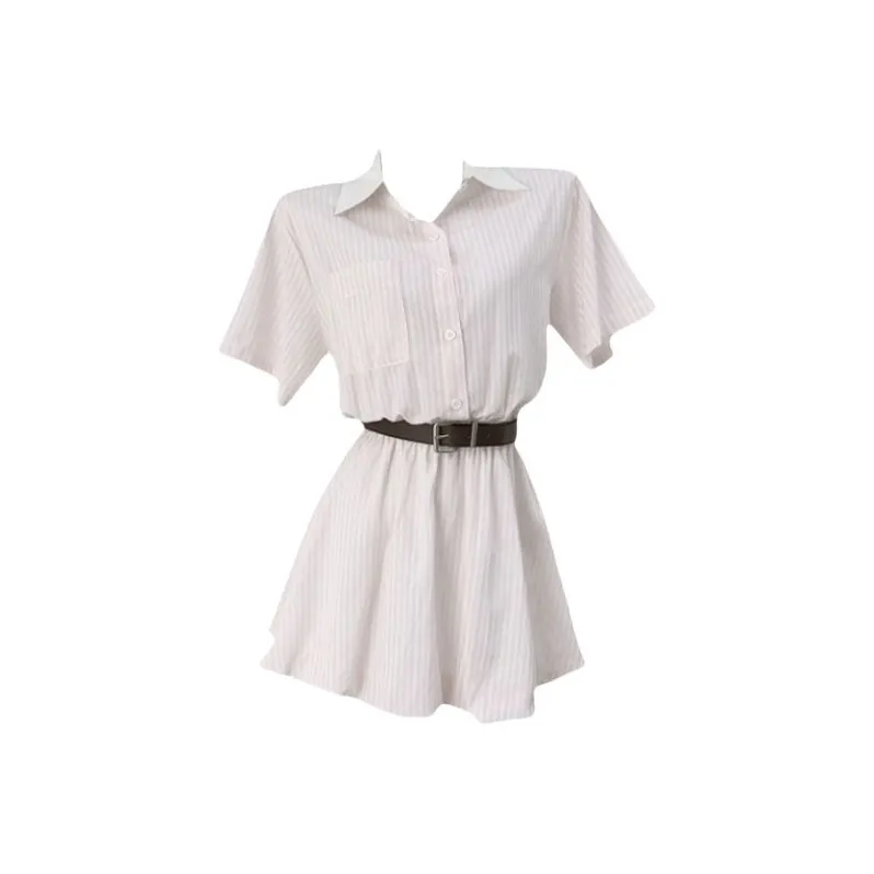 TIBINB Short Sleeved Dress Women's-0