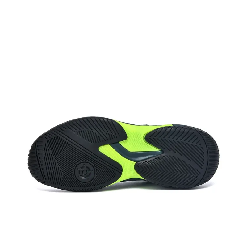 LEFUS Shock Absorbers With Slip Resistant And Abrasion Resistant Properties Low Top Tennis Shoes Unisex-12