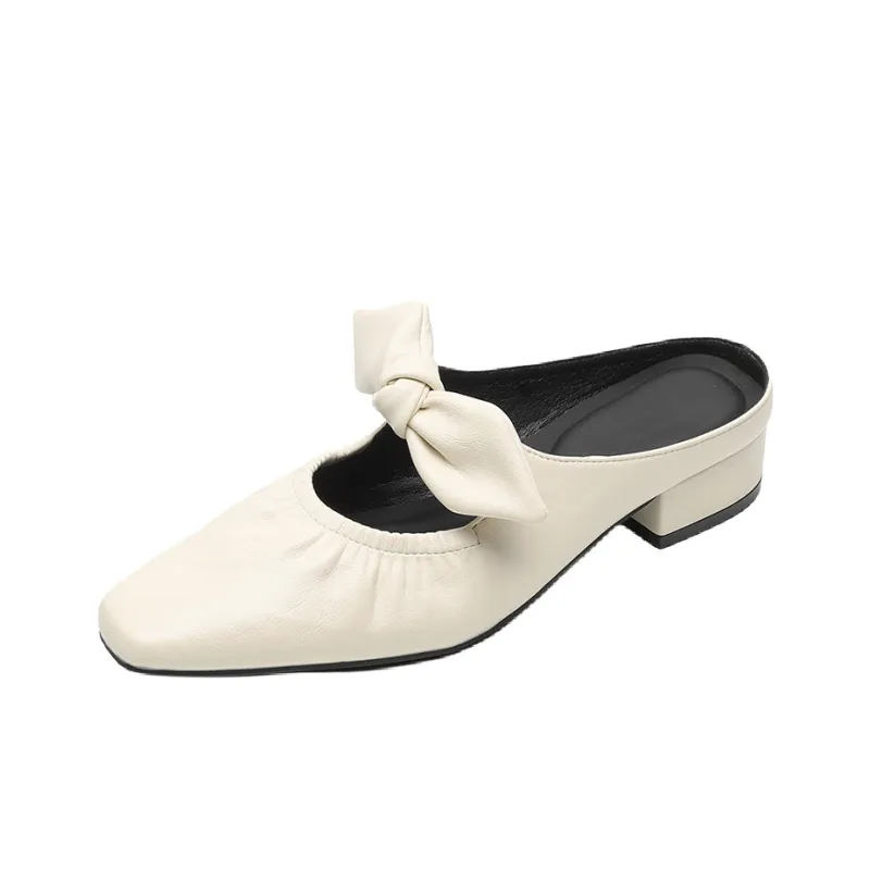 MADALLO Rubber Sole Closed Toe Slippers Women's-0