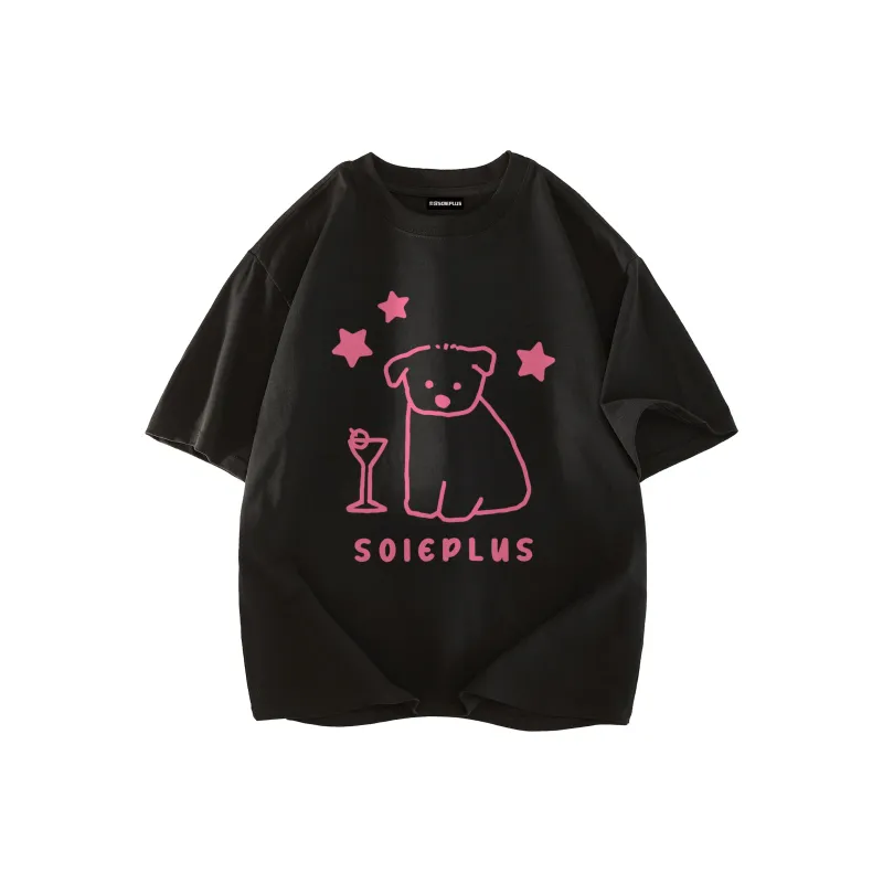 SOIE T Shirts Unisex Black-0