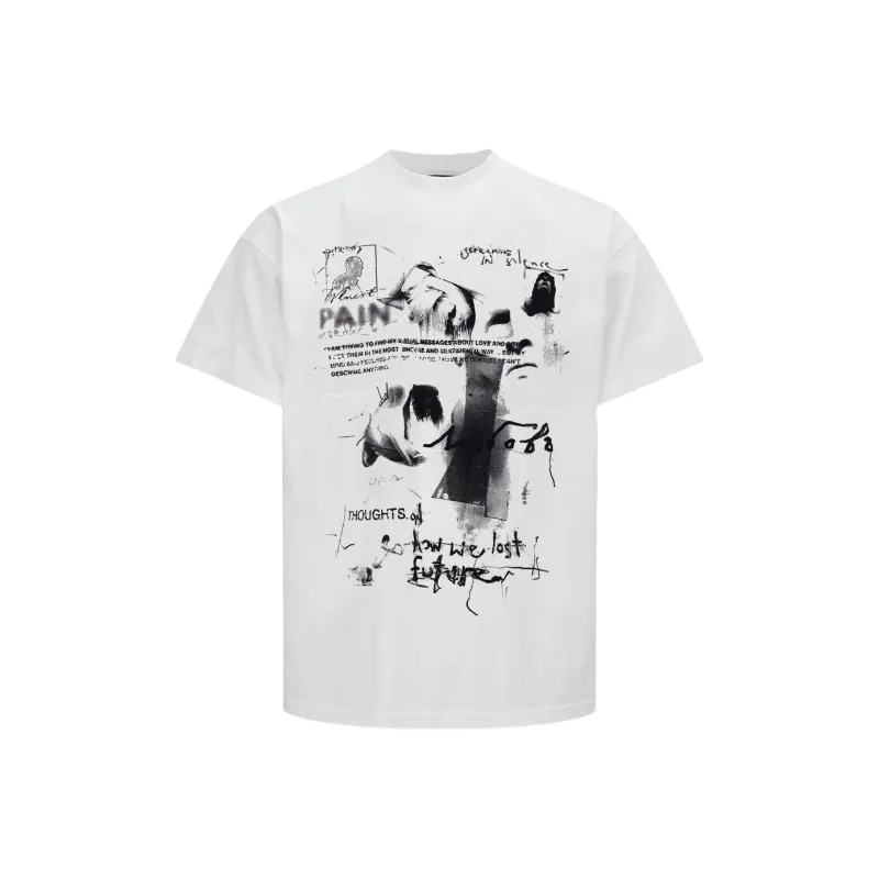 DAND T Shirts Unisex White-0