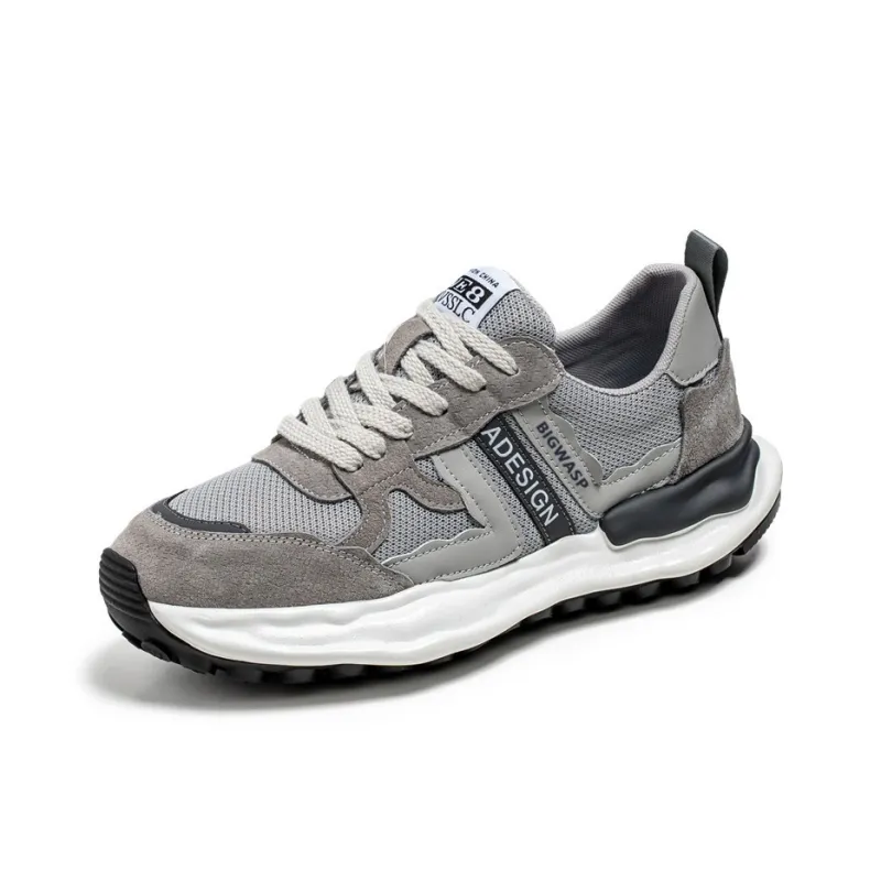 BIGWASP Anti Slip Wear Resistant Low Top Casual Shoes Men's-1