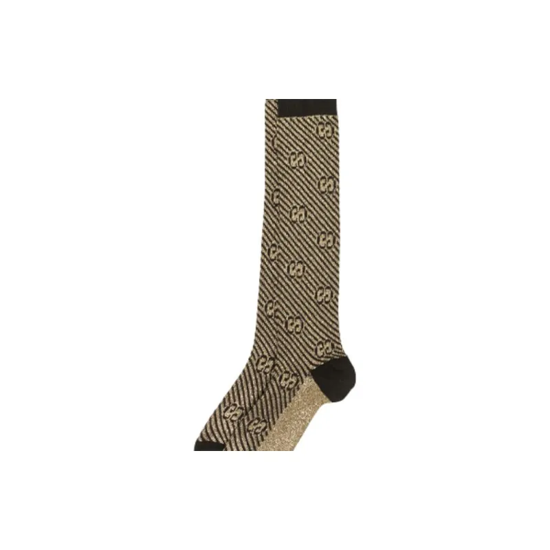 GUCCI Knee High Socks Women's 1 Pack Yellow-2