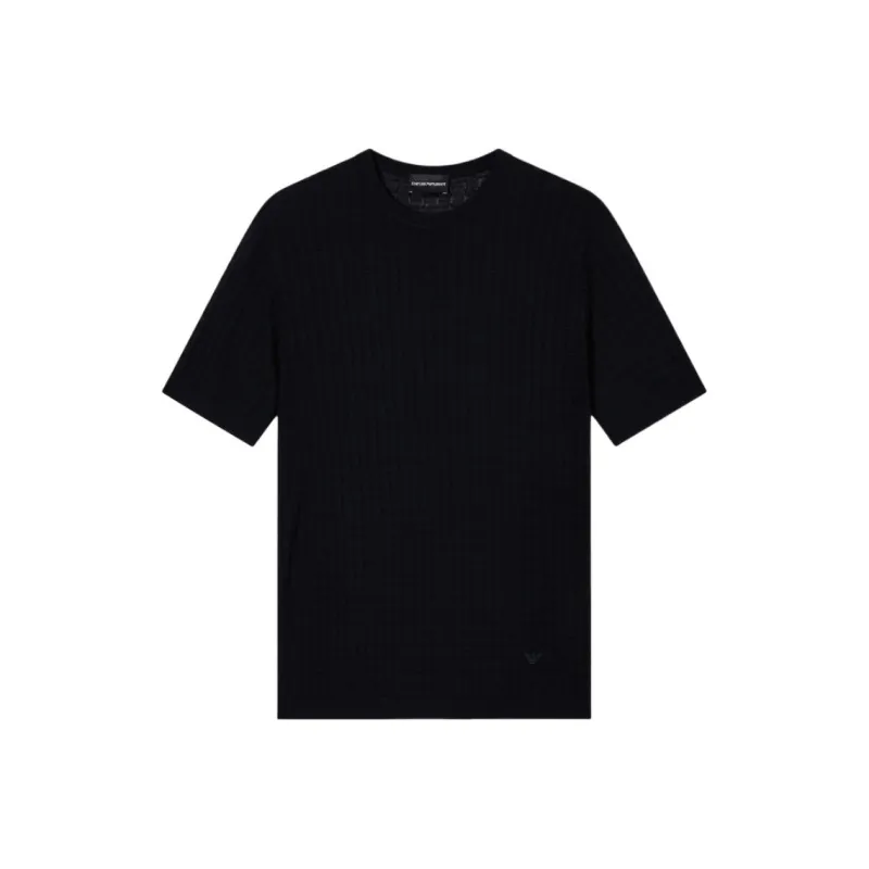 EMPORIO ARMANI SS25 T Shirt Men's Black-0