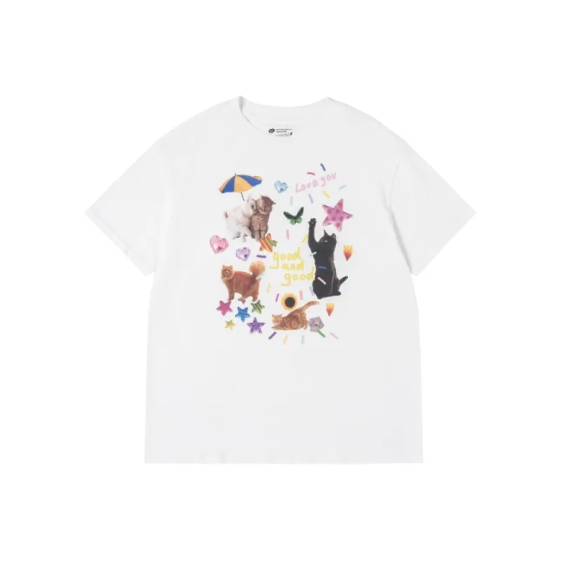 MeiHaoStore T-Shirts Unisex White-0