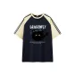 Navy Blue & Yellow