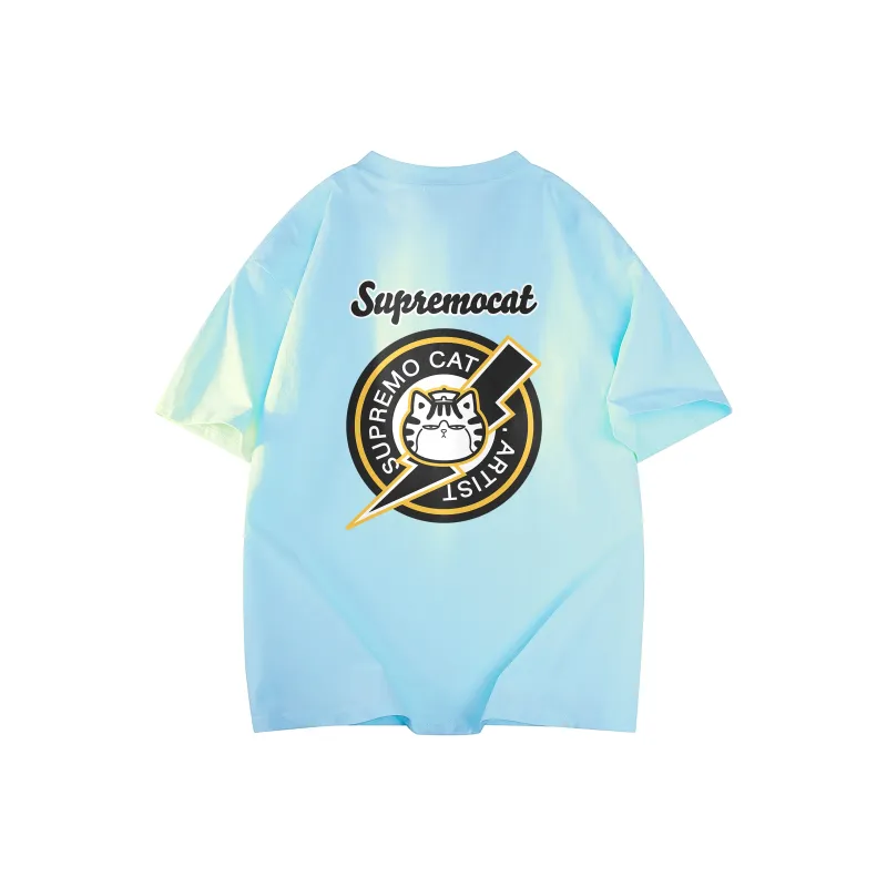 Supremo Cat T Shirts Unisex-12