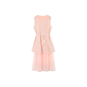 A Paradise For Awakening Short Sleeved Dress Women's