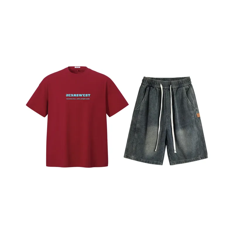 JEANSWEST Casual Sportswear Unisex-24
