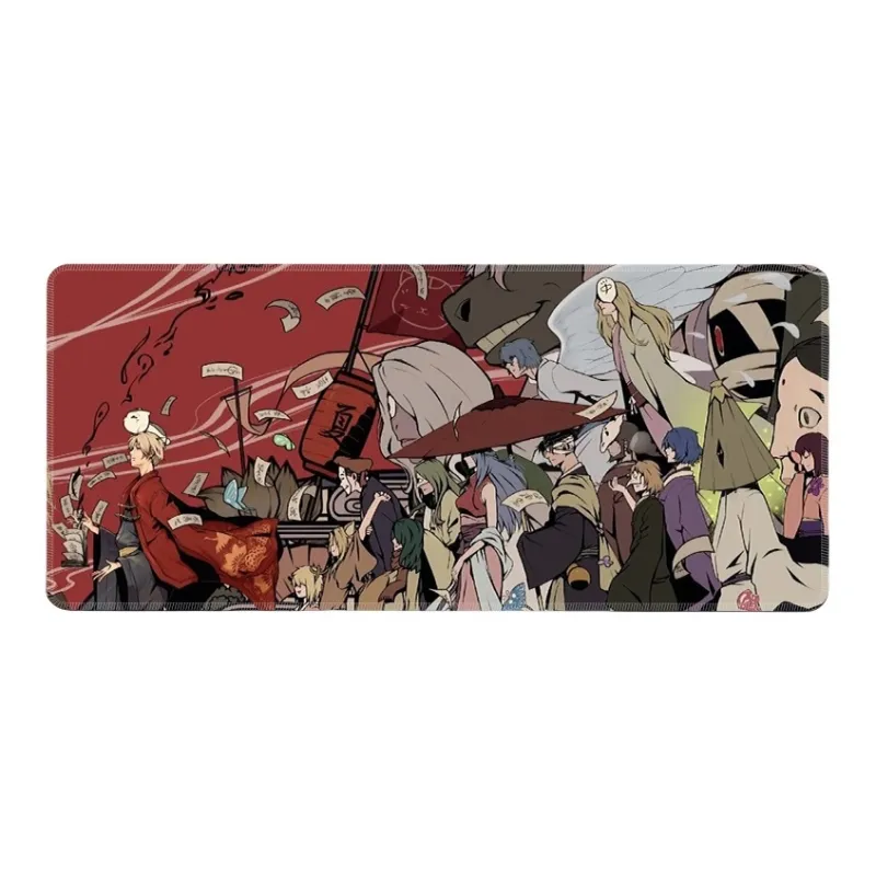 DANYIN Extra Large 'Tenshi No Yōkai' Table Mats For E Sports Gaming Computer Keyboard Men's Anime Home Use Mouse Pads-2