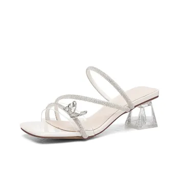 Golden Silk Rabbit Slip Resistant Slide Slippers Women's
