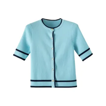 Late White Knitwear Women's Blue
