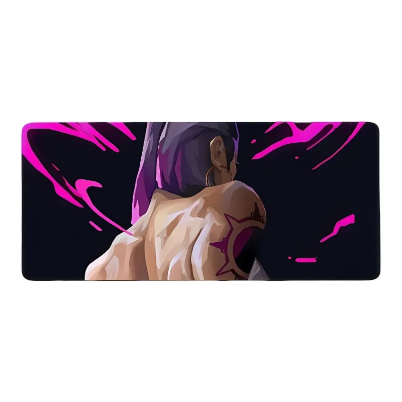 DANYIN Fearless Compact Rina Extra Large Computer Desk Pad Mouse Pad Men's Esports Keyboard Pad Valorant Mouse Pads-1