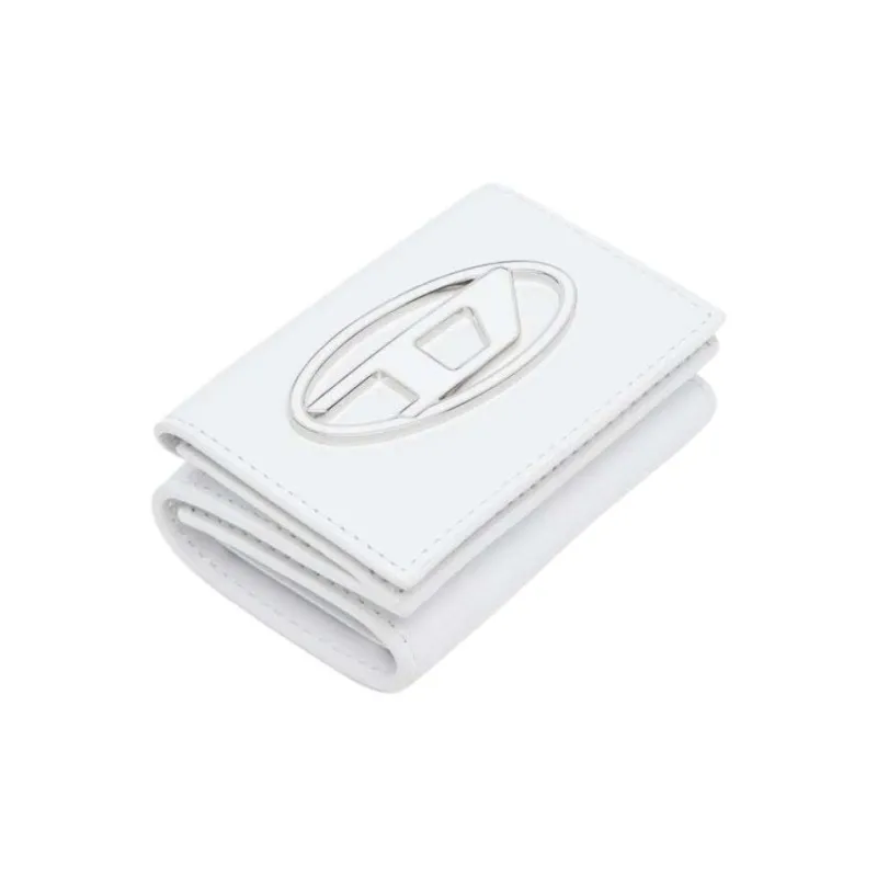 DIESEL Cow Leather Wallet Women's White-1