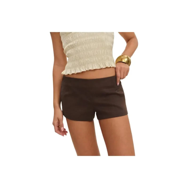 REFORMATION June Low Rise Short Casual Shorts Women's-0