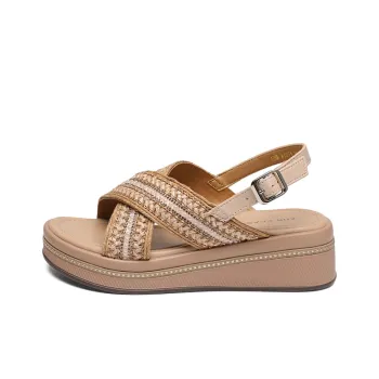 ZHR One Strap Sandals Women's Apricot