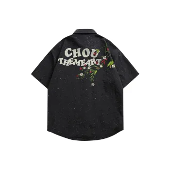 CHOUCHOUS Shirts Unisex Black