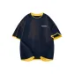 Navy Blue & Yellow