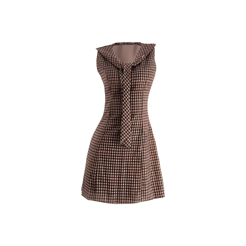 IQC Sleeveless Dresses Women's-4