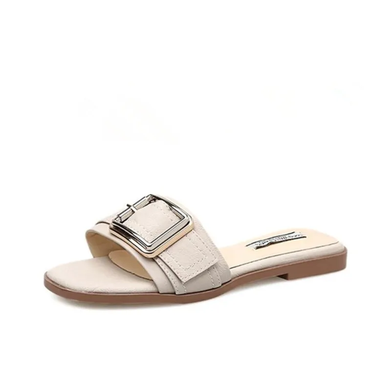 TATAYA Rubber Sole Metal Abrasion Resistant Slide Slippers Women's-0