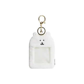 MINISO Plush Card Holder Women's White
