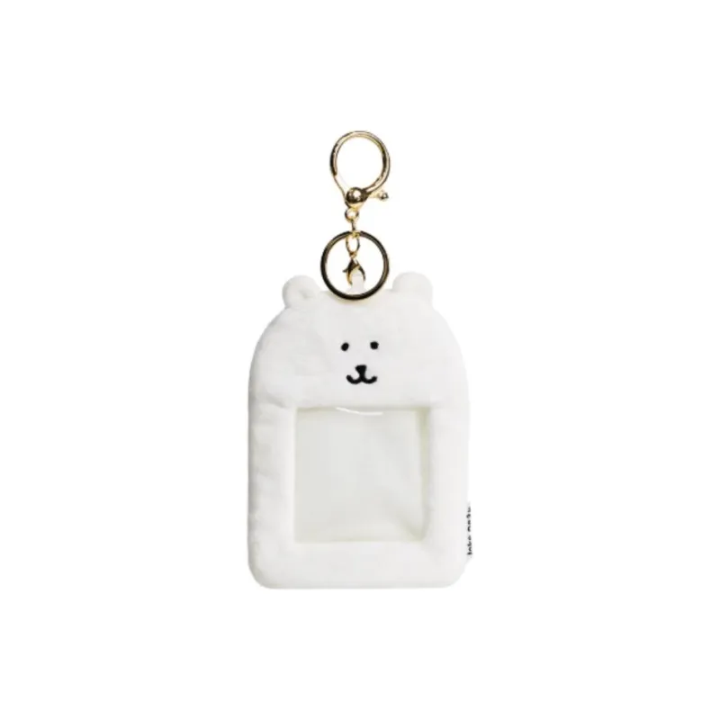 MINISO Plush Card Holder Women's White-0
