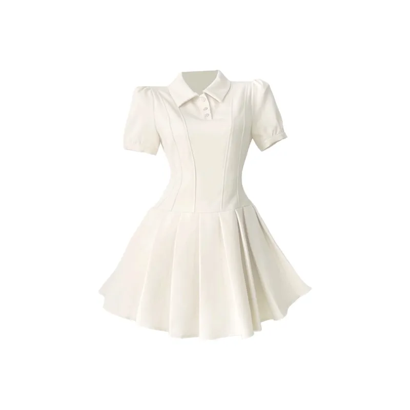 PZGE Short Sleeved Dress Women's-3