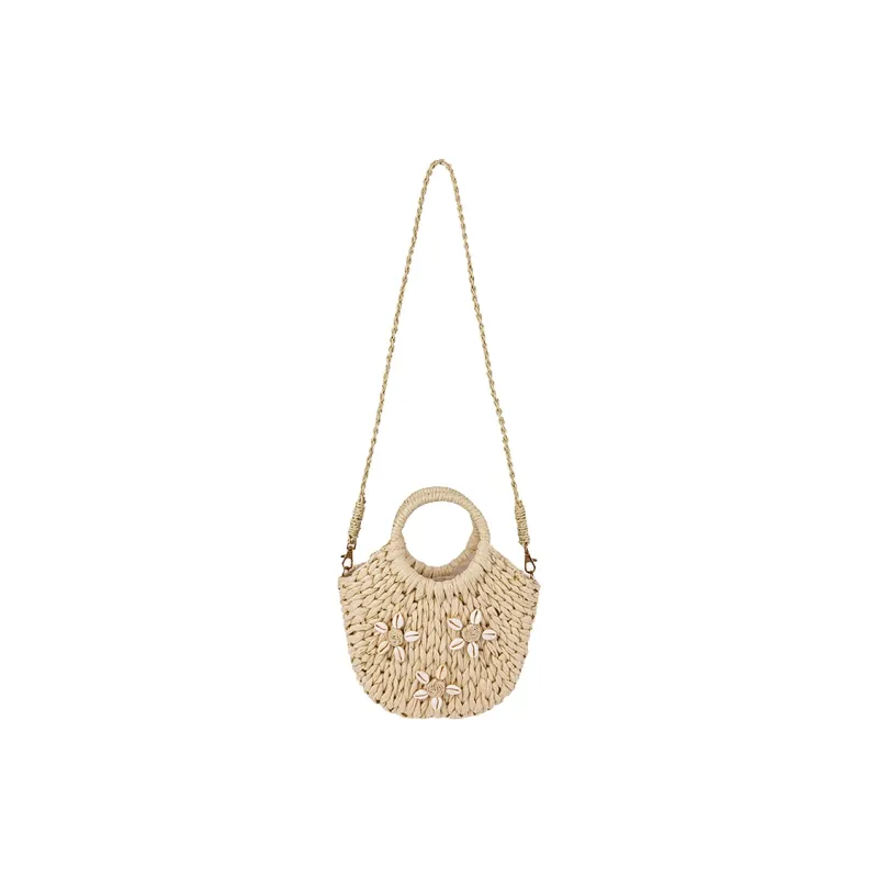 Bywhich Straw One Shoulder Handbag Women's Multicolor-0