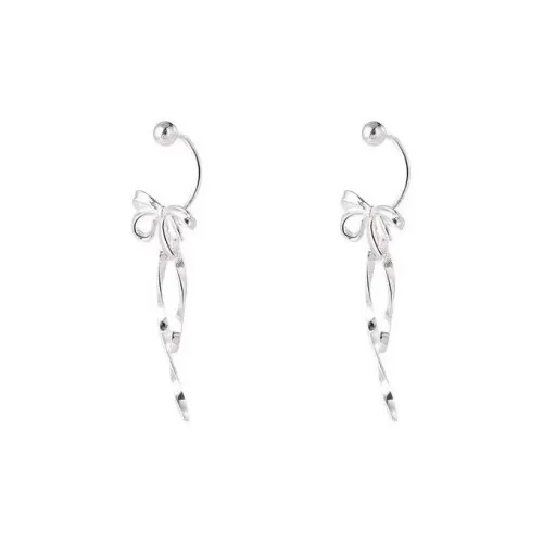 CENTURY&KINDLE S925 Silver Earrings Women's