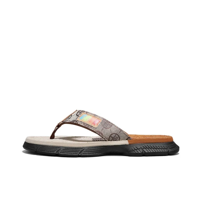 Colorful Creations EVA Quiet Abrasion Resistant Slip Resistant Quick Dry Flip Flops Men's-5