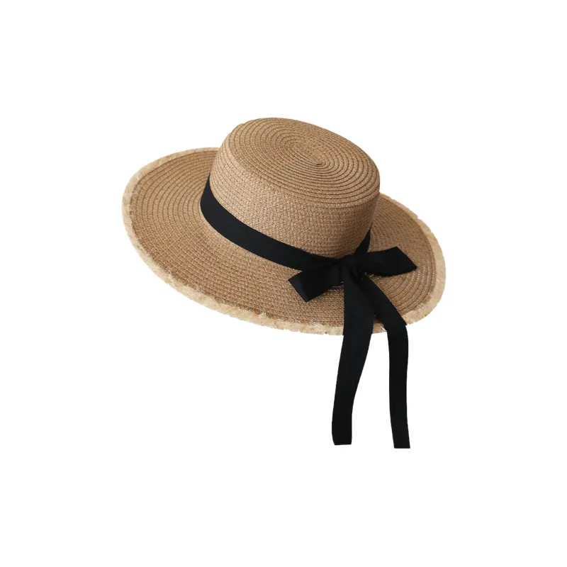 IOTS Sweet Style Small Face Pastoral Style Fashion Polyester Sun Protection Hats Women's-3