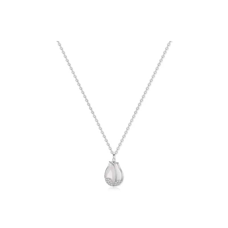 JUICY GRAPE Chalcedony Necklaces Women's-0