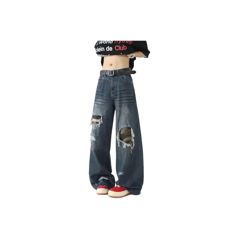 SUNSETMONENT Jeans Unisex Blue-0