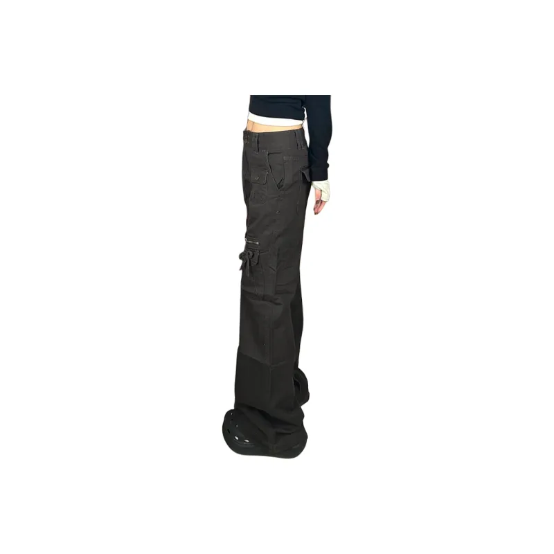 KSEK Cargo Pants Unisex Dark Gray[High Quality, American Vintage]-4